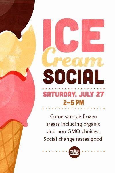 Ice Cream Social Invite Template Fresh 19 Best Posters Images On