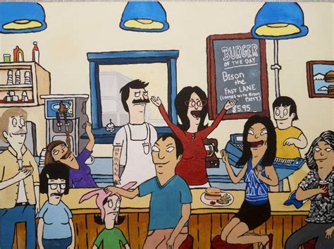Get Bob S Burgers Paintings Either Custom Made Or Some Iconic Scenes
