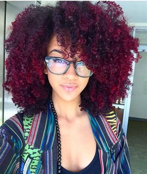 The ombré hair trend is still going strong, and now people are becoming more and more experimental with different colors and unique combinations. Natural Human hair,red curly black ombre,Afros wigs and ...