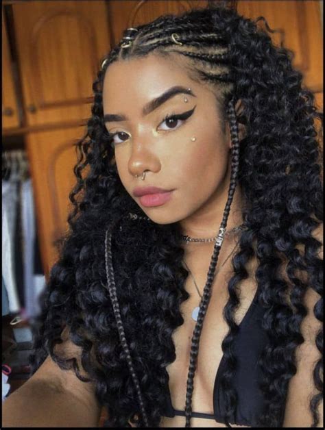 Sew In Styles 7 Braid Ideas For Your Next Sew In Curly Girl Hairstyles African Braids