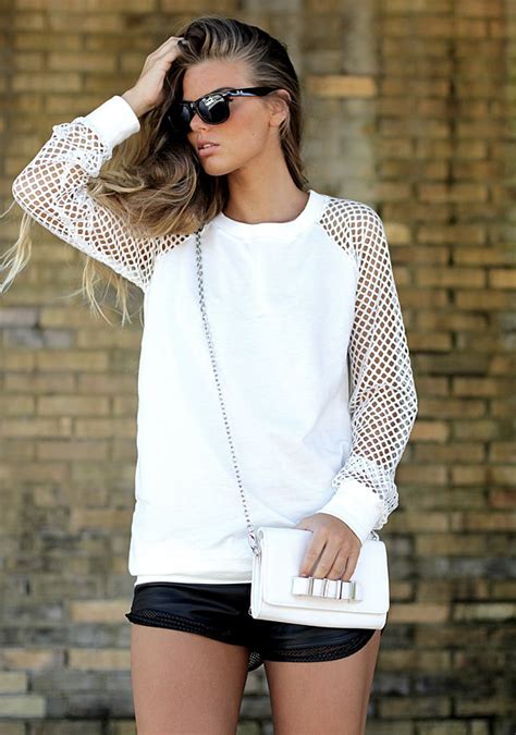 outfit white mesh frida grahn veckorevyn kläder fashion blogger style fashion inspo