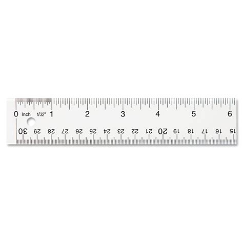 See Through Acrylic Ruler 12 Clear Elevate Marketplace