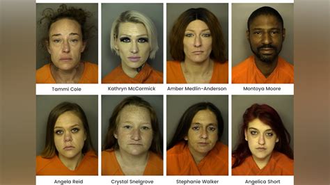 South Carolina Police Arrest 8 Suspects In Prostitution Sting