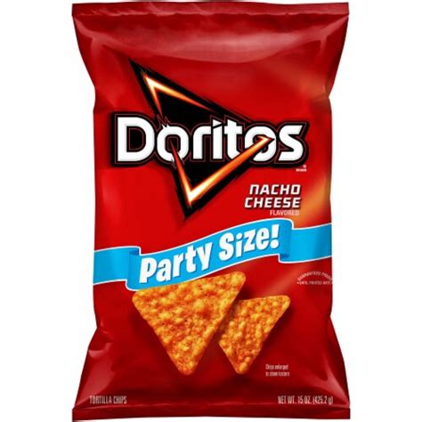 Doritos® Nacho Cheese Tortilla Chips Party Size 15 Oz Kroger