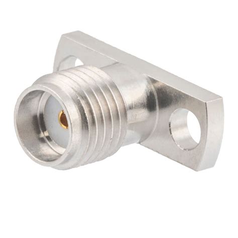 Sma Female Jack Connector Field Replaceable 2 Hole Flange Panel