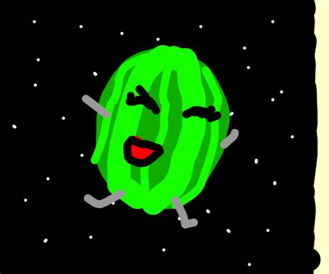 Space Watermelon Drawception