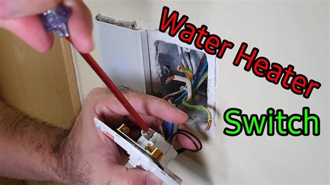 Water Heater Switch 20a Dual Pole Change Save 120 Youtube