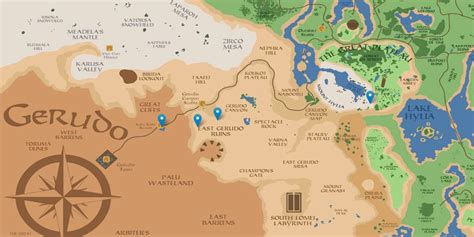 Breath Of The Wild Player Creates Interactive Map Of Hyrule With Street