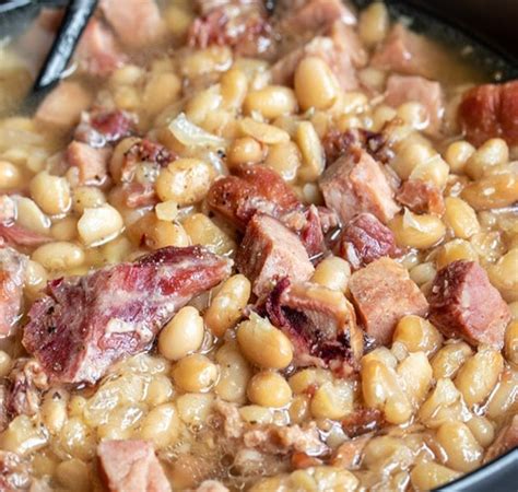 Pick over beans, removing discolored beans and foreign matter. EASY INSTANT POT NAVY BEAN SOUP RECIPE | superfashion ...