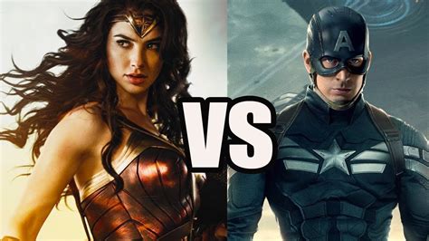 wonder woman vs captain america who would win analytical story battle youtube