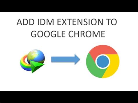 They suggest to download idm integration module extension from chrome web store 2. How To Add IDM Extension In Google Chrome | FIXED ISSUES ...
