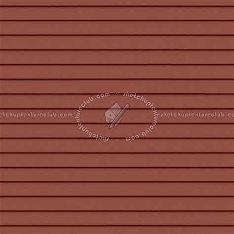 Red Siding Wood Texture Seamless 08844