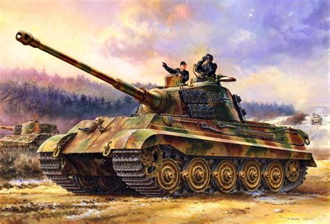 Wallpaper Id Tankers P Wwii Heavy Tank Tiger Ii