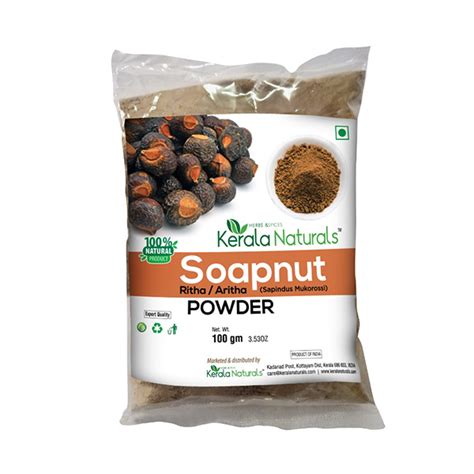 Buy Kerala Naturals Soapnut Powder 100 Gm Online At Best Price