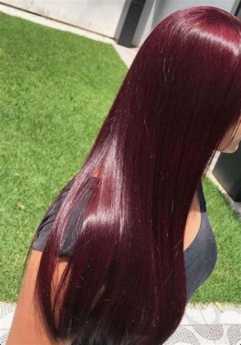 Pin By Neilani Rivera On Pins By You Red Hair Inspo Burgandy Hair Wine Hair