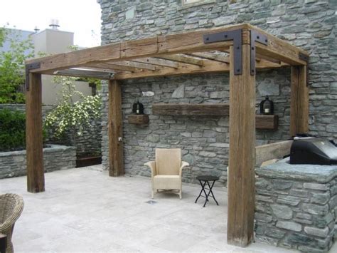Our beam brackets are built to your specifications so that they fit your posts and beams perfectly. Image result for wood posts on piers pergola | Timber ...