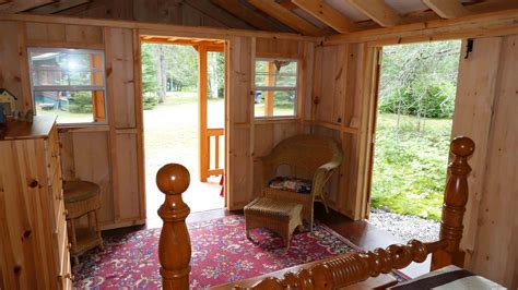 Another Inside View Of West Quebec Shed Converted Shed Style Building Into A Beautiful Sleeping