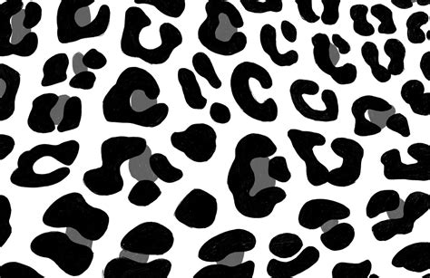 Black And White Leopard Print Wallpaper Mural Hovia Leopard Print
