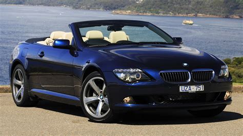 2007 Bmw 6 Series Convertible Au Wallpapers And Hd Images Car Pixel