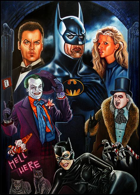 Artstation Batman Tim Burton Movies