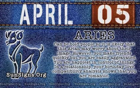April 5 Zodiac Horoscope Birthday Personality Sunsignsorg