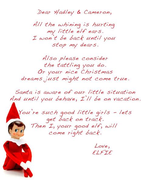 search results  template   letter  elf