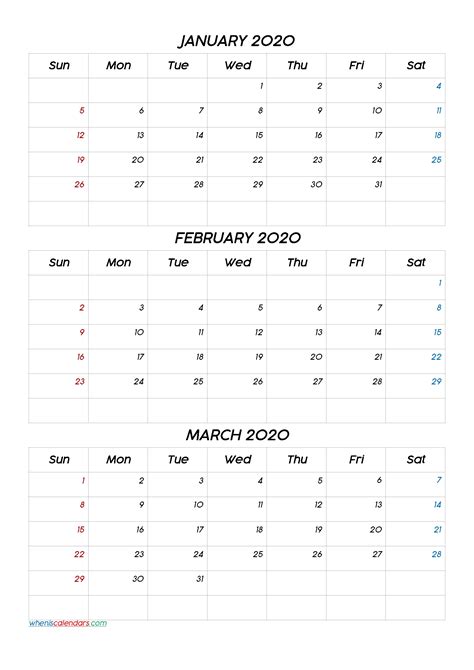 Jan Feb March Calendar 2021 Best Calendar Example