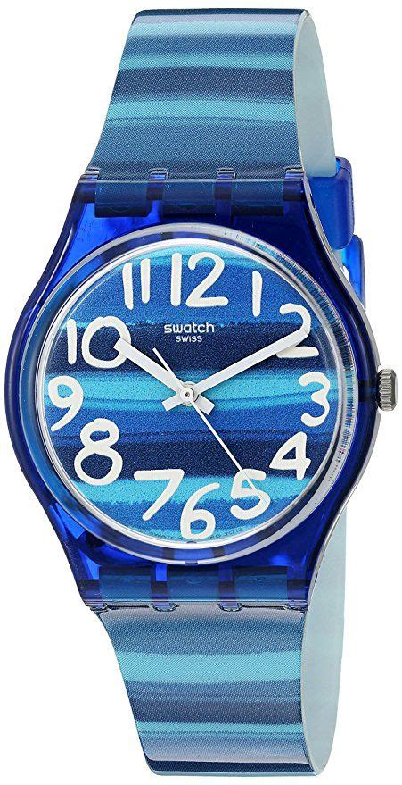 Swatch Linajola Gn237 Blue Plastic Watch Review Watchreviewblog