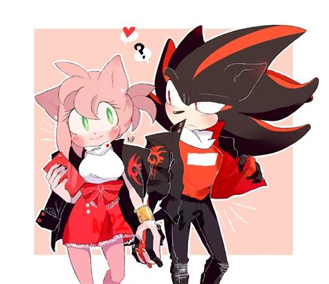 Shadamy 4 Our Date By Np200043 Shadow The Hedgehog Silver The