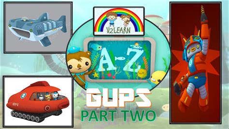 Octonauts All The Gups Part 2 From N Z Know About Gups Youtube