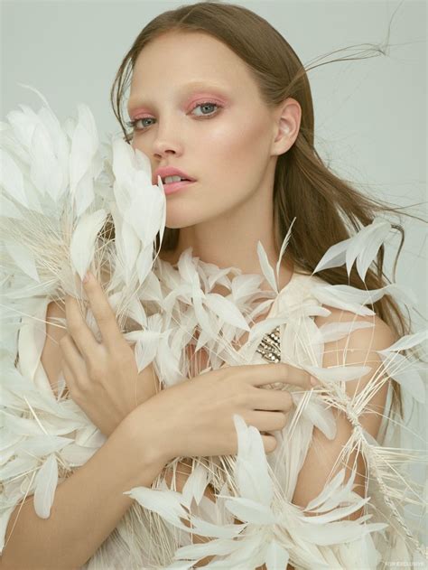 Exclusive Jessica Whitlow By David Benoliel In Walking On Air Fashion Gone Rogue Feather
