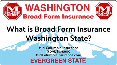 Washington Broad Form Insurance Is Insurance For Your Drivers License