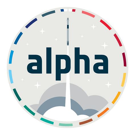 Esa Alpha Mission Patch