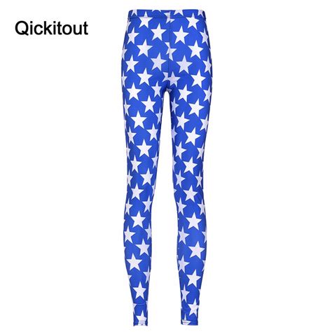 Hot Sexy Fashion Hot Pirate Leggins Pants Digital Printing Stars 20 Leggings Limited For Women