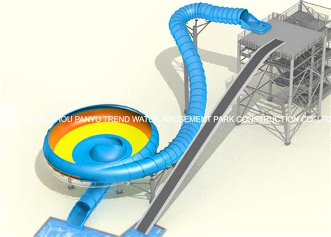 Best Combination Fiberglass Water Slides For Aquatic Park Speed Water