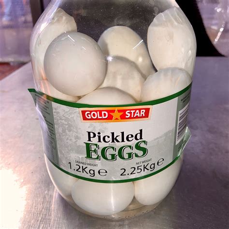 Jar Of Pickled Eggs Glasgows Fish Plaice Uk Delivery