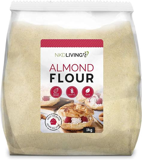 Almond Flour By Nkd Living 1kg Finely Ground Almonds From Spain