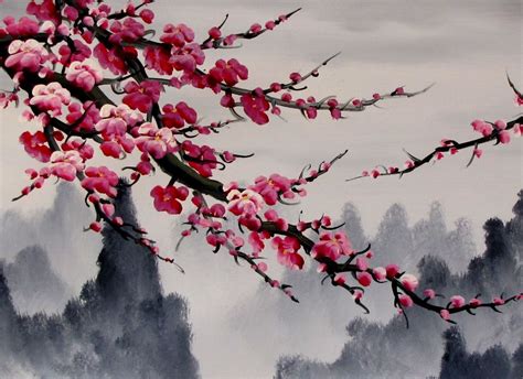 Cherry Blossom Painting 832 Cherry Blossom Painting 1 Cherry