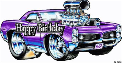 Happy Birthday  With Antique Car Antique Cars Blog