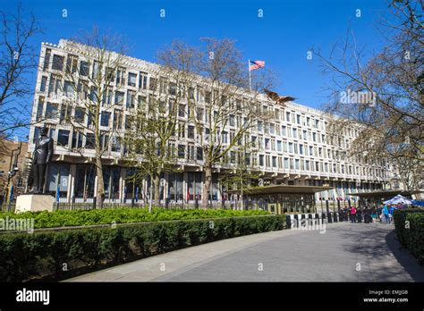 London Uk April 14th 2015 A View Of The Embassy Of The United States Of America Situated In