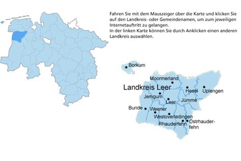 Landkreis Leer Portal Niedersachsen