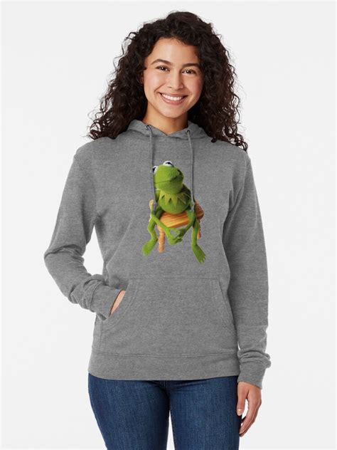 Kermit The Frog Lightweight Hoodie For Sale By Saposzer Redbubble