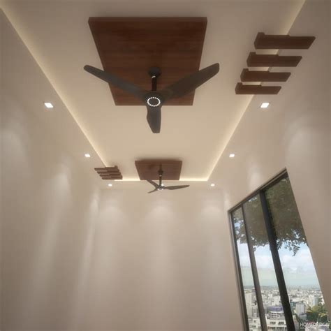 False ceiling design for kitchen bedroom living room with fan. 13 Latest False Ceiling Hall Designs With Cost (include 3D ...
