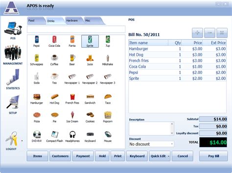 Point Of Sale Software Advanced Pos Helps You Bill Your Customers