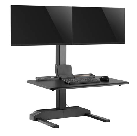 Crossover excels in this area, lifting up to 100 pounds with ease while supporting single and double monitors. Dual Monitor Mount Electric Ergonomic Height Adjustable ...