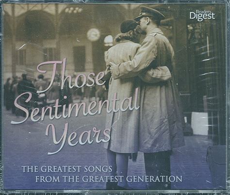 Those Sentimental Years 3 Cd Greatest Songs From The Greatest