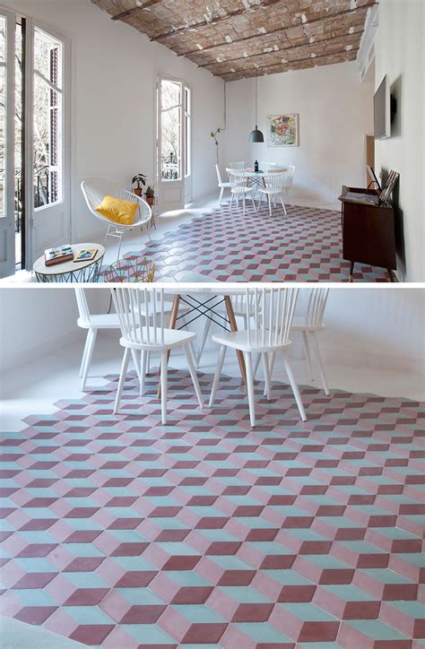 8 Examples Of Tile Flooring With Geometric Patterns