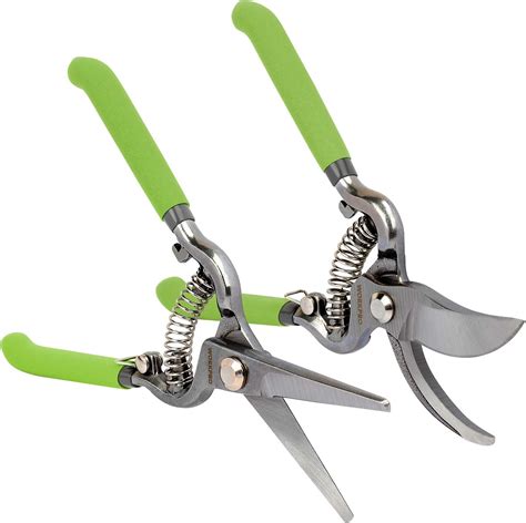 Workpro 2 Piece Pruning Shears Set 8 Bypass Garden Shears And 8