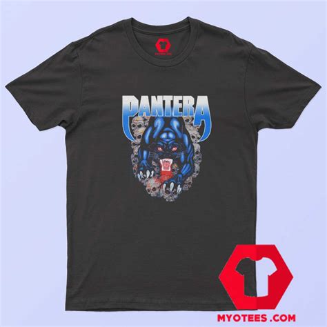 Pantera Official Black Panther Vintage Unisex T Shirt