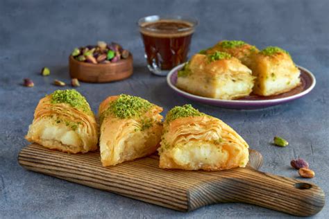 Baklava With Cream Middle Eastern Recipes